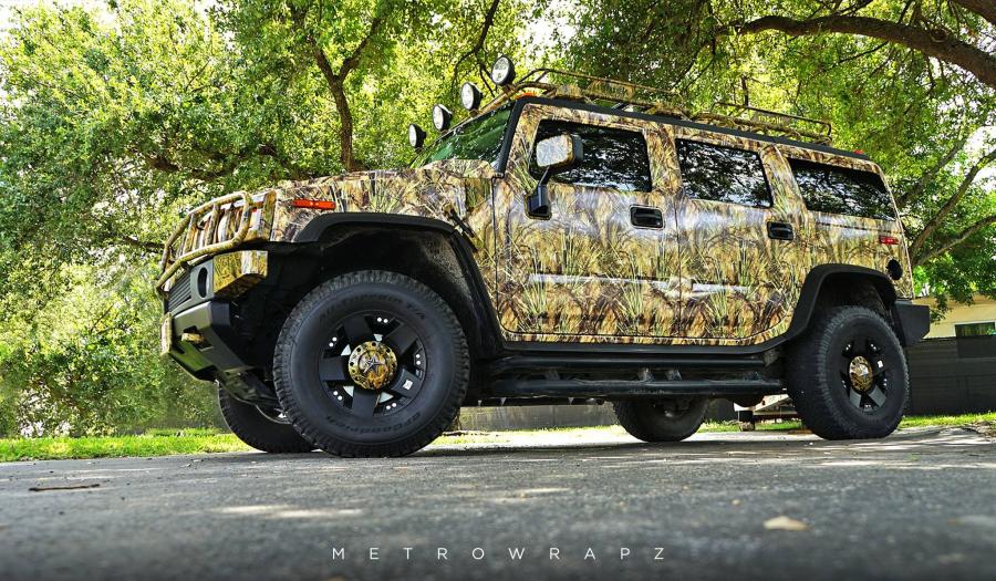  Hummer H2 Alligator Ron by MetroWrapz 2016 года  (фото 3 из 6)